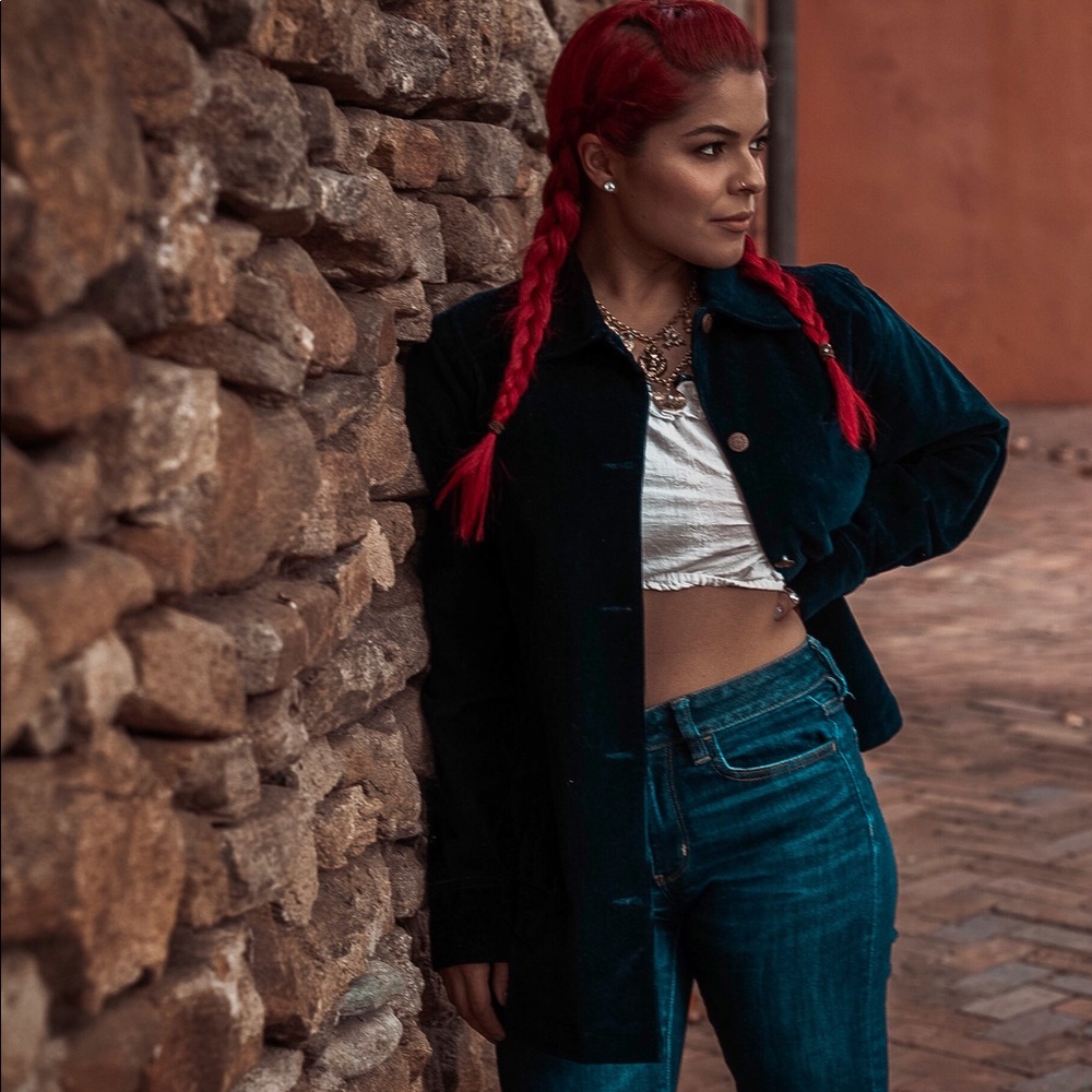 Oversized Corduroy Jacket